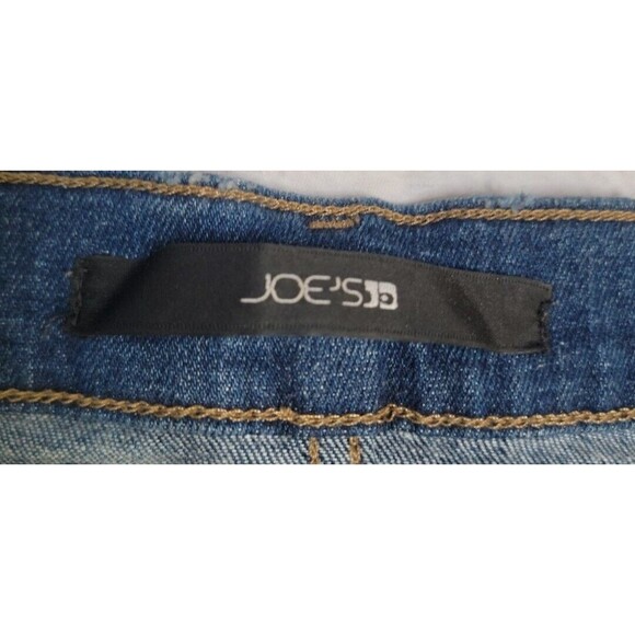 Joe's Jean Distressed Med Wash Bermuda Jean Shorts size 26 Pockets Casual - Picture 8 of 9
